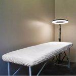 Sofa cover TUFI profi PREMIUM terry velsoft white 80x210 cm (0104255)