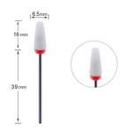 Frez do paznokci ceramiczny Aba Group CB008 - stożek, F