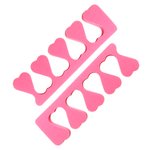 Распорка для пальцев, розовая 1 пара
