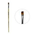 TUFI profi PREMIUM Build-Up flat gel brush №8 (120838)