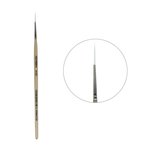 TUFI profi PREMIUM Art liner brush for nail design №5/0 (0120832)