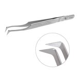 Пинцет профессиональный для ресниц Staleks Pro EXPERT 41 TYPE 6 (башмачок 75')