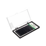 Eyelashes KODI Butterfly Green C 0.10 (16 lines: 7-1;8-2;9-2;10-3;11-3;12-3;13-1; 14-1)