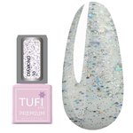 Lakier hybrydowy TUFI profi PREMIUM Diamond 10 Srebrne iskry 8ml (0103041)