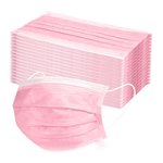 Medical mask Opharm pink 50 pcs