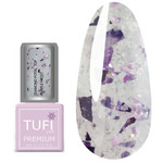 Топ TUFI profi PREMIUM Diamond Potal Top c поталью и шиммером лиловый иней 8 мл (0227050)