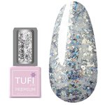 Гель-лак TUFI profi PREMIUM Diamond 08 серебряный авангардизм 8мл (0103039)