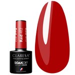 Claresa RED 412 красный гибридный лак 5 г