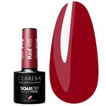Claresa RED 418 красный гибридный лак 5 г