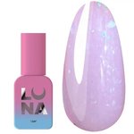 База LUNA Crystal №2 молочно-сиреневый с цветными дольками13 мл (317-1256)