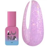 База LUNA Crystal №5 молочно-розовый с золотыми хлопьями 13 мл (317-1259)