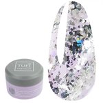 Lakier hybrydowy TUFI profi PREMIUM Sparkle 06 białe złoto 5 ml (0243534)