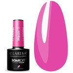 Lakier hybrydowy Claresa NEON 11 różowy 5 ml