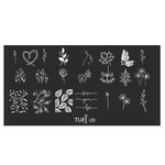 Пластина для стемпинга TUFI profi PREMIUM №29