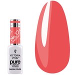 Гель лак Victoria Vynn PURE CREAMY HYBRID 124 Shocking Coral