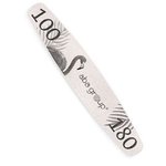 Aba Group Пилочка для ногтей ELIPSA 100/180 SLIM - FLAMING, 25 шт