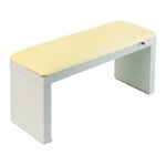 Подлокотник ECOSTAND Wood бежевый на белых ножках 320х160х110 мм (0304532)