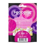 Wymienne nakładki biale na miękiej bazie dla PODODISC STALEKS PRO XS 320 grit (50 szt)