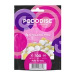 Wymienne nakładki biale na miękiej bazie dla PODODISC STALEKS PRO S 100 grit (50 szt)
