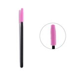 Silicone brush Aba Group Mix color for eyelashes and eyebrows 50 pcs