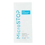 Worek ręczny MICROSTOP do sterylizacji powietrznej ze wskaźnikiem biały 60x100mm 100 szt.