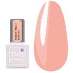 TUFI profi  PREMIUM  RUBBER FRENCH BASE 003 Pink peach 15 ml