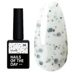 База NAILSOFTHEDAY Potal №30 молочный с разноцветной поталью 10 мл