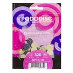 Сменные файлы на мягкой основе для педикюрного диска PODODISC STALEKS PRO S 320 грит (50 шт)