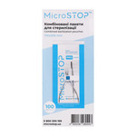 Worki MICROSTOP przezroczyste ze wskaźnikiem 4 cl powietrze/para 100*200 białe