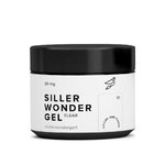 Гель для наращивания Siller UV/LED One Phase Wonder Gel № 1 прозрачный 30 мл (Clear) (u0000008786)