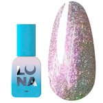 Lakier hybrydowy LUNA №202 brzoskwiniowy z połyskującym, przetartym efektem 13 ml (047-2751-0552)