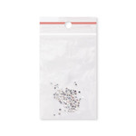 Стразы для украшения ногтей имитация стекла, опаловые, 1,5 мм 100 шт № 1