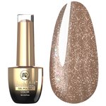 Lakier hybrydowy MAKEAR Glitter 834 beż z brokatem 8 ml