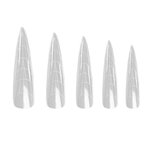 Górne formy NAILSOFTHEDAY Dual form Stiletto (Type 3) 120 szt