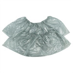 Shoe covers TUFI profi PREMIUM disposable polyethylene silver 6 g 100 pcs (0304841)
