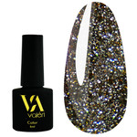 Lakier hybrydowy odblaskowy VALERI Flash № 08 zimny złoty 6 ml (VFl6-08)