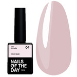 Base NAILSOFTHEDAY Cover NEW Formula № 04 powder pink 10 ml
