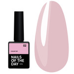 Топ NAILSOFTHEDAY Color top 02 розовый нюд 10 мл