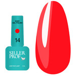 Гель-лак Siller EASY №014 One-ster gel polish однофазный красный 8 мл (НФ-00020724)