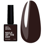 Lakier hybrydowy NAILSOFTHEDAY Let's special Brownie 10 ml