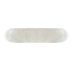 Roller under the legs Pracownia Kordula, velour pillowcase white