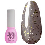 База Toki-Toki Glaze Base GL02 светло-коричневый с золотой поталью 5 мл