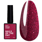 Гель-лак NAILSOFTHEDAY Let's Special Charm темно-розовый с шиммером 10 мл
