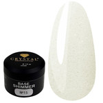 Baza hybrydowa Crystal Base Shimmer №15 kość słoniowa z połyskiem 15 ml