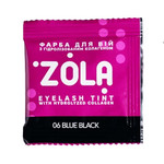 Farba do brwi ZOLA w woreczku 5 ml 06 blue-black  + utleniacz 1.8%