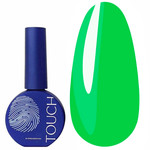 Lakier hybrydowy Touch Solo Gel Polish 17 jednofazowy 3w1 jaskrawo-zielony 9 ml