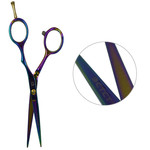 Hair cutting scissors ESTET purple chameleon 5.5