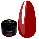 Гель для наращивания Crystal Builder Gel №19 красный 15 мл