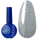 Lakier hybrydowy TOUCH Space gel polish 01 biały odblaskowy 9 ml