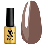 Гель-лак F.O.X Mocha Mousse 106 серо-коричневый 7 мл